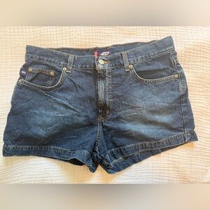 BONGO Dark Blue Women's Denim Shorts